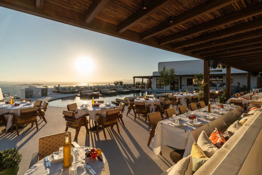 La Petite Maison restaurant Mykonos