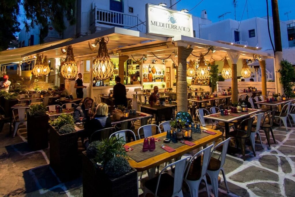 Mykonos Mediterraneo restaurant