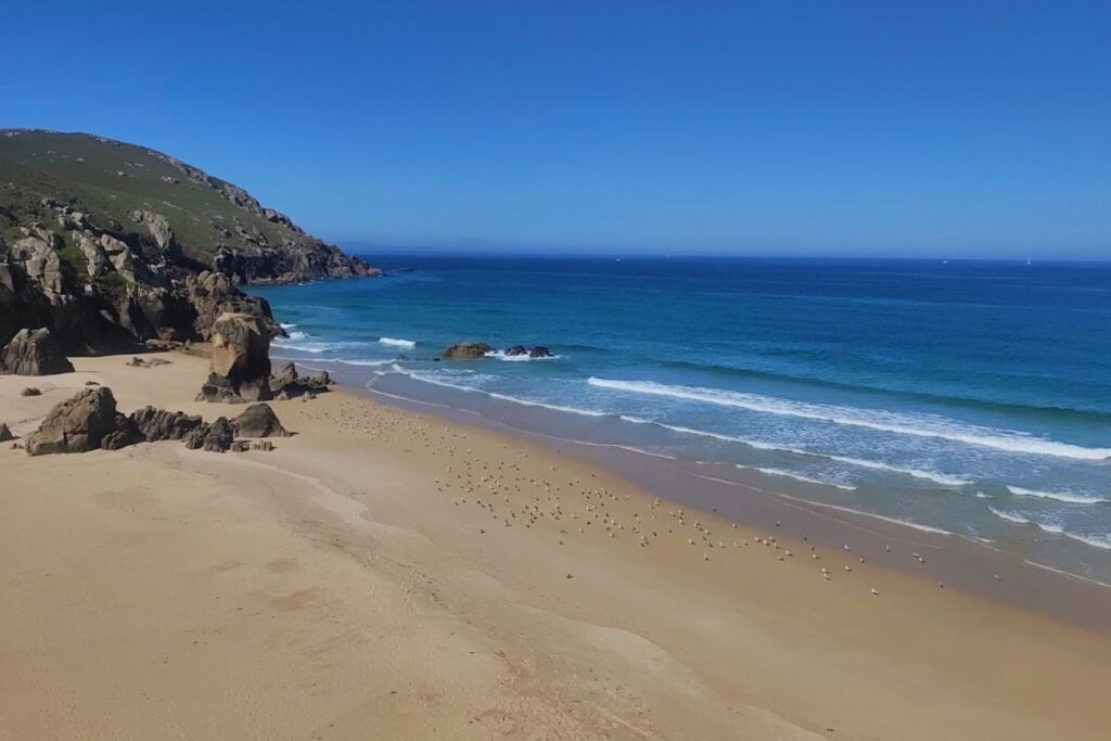 Praia de Lumebó, Galicia