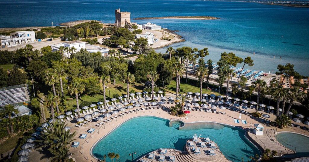 Torre Dell'Orso pool hotel, Italy