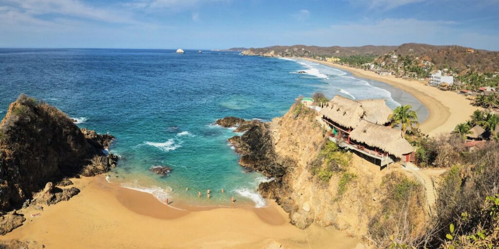 Playa Zipolite Oaxaca Mexico