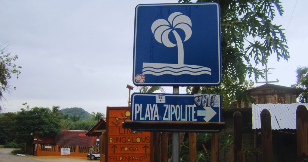 Playa Zipolite Oaxaca Mexico