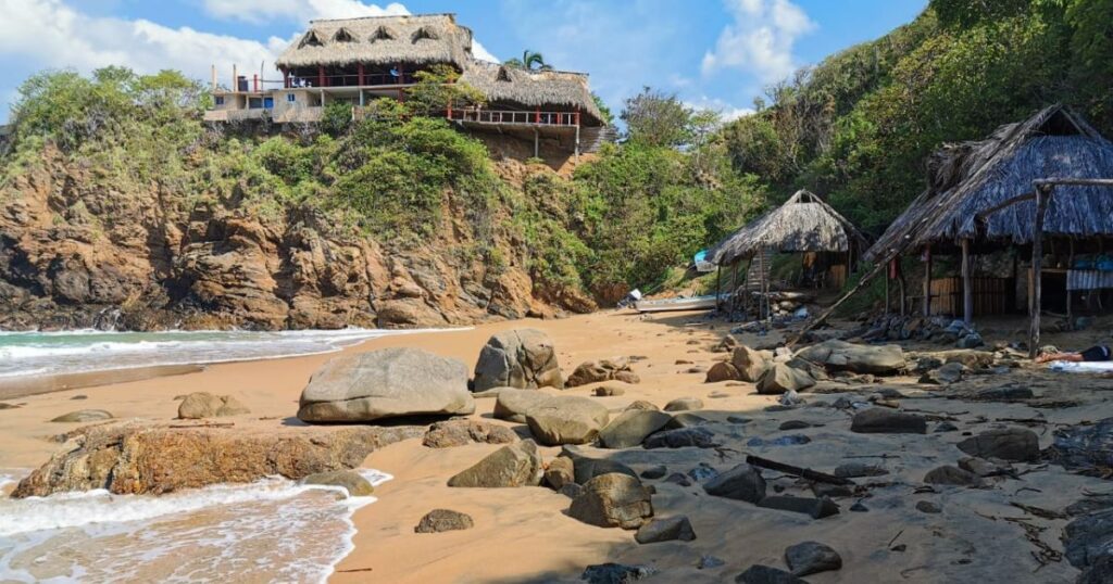 Playa Zipolite Oaxaca Mexico