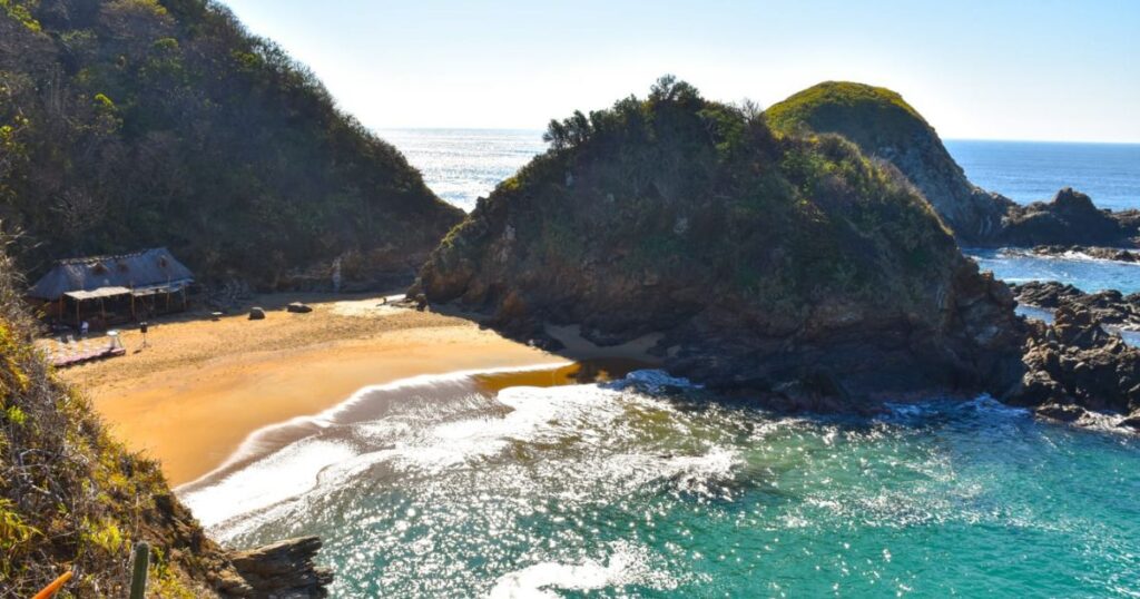 Playa Zipolite Oaxaca Mexico